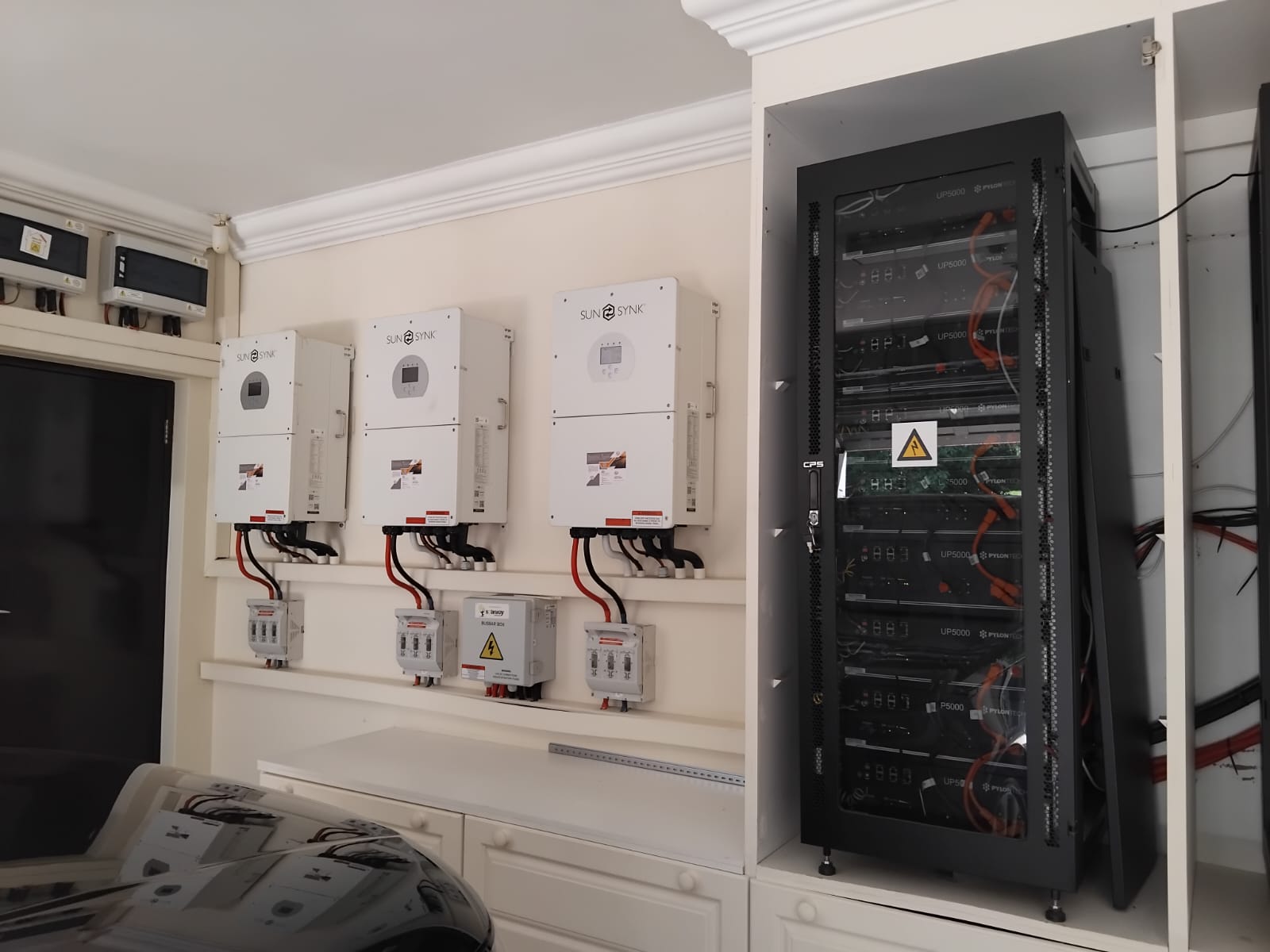 Electrical work